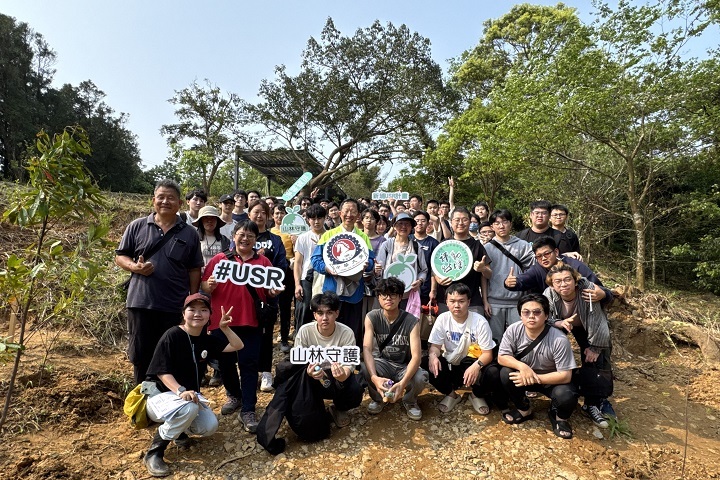 從課堂到在地社區！中華大學USR帶領學生守護新埔山林